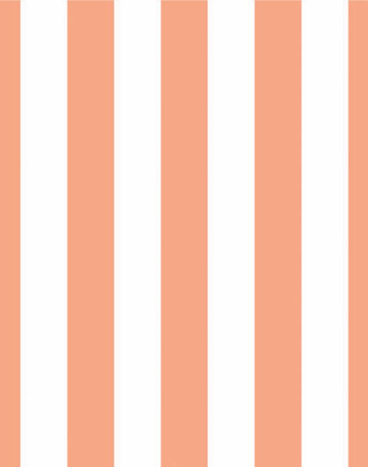 Earn Your Stripes, Peach and White