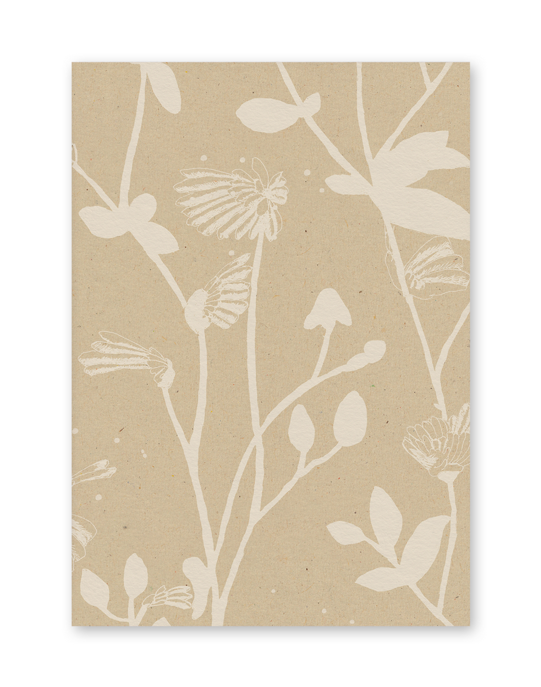 Feather Plant, Beige