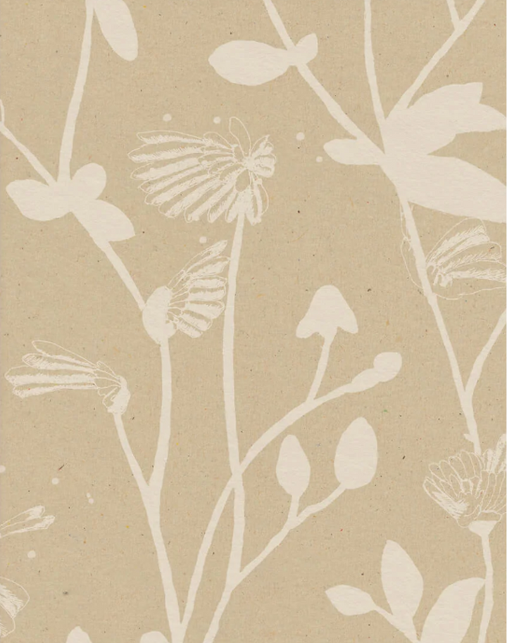 Feather Plant, Beige