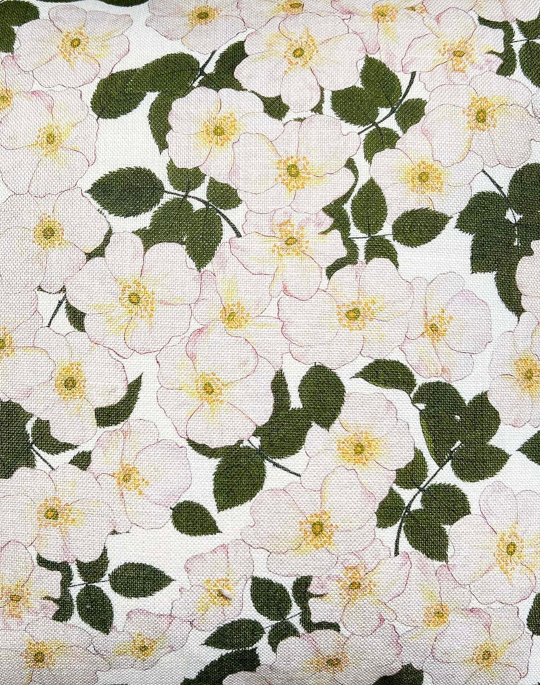 Field Rosa Fabric, Natural