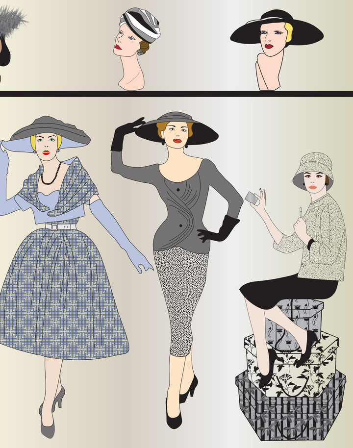 Fifties Fashion, Grey