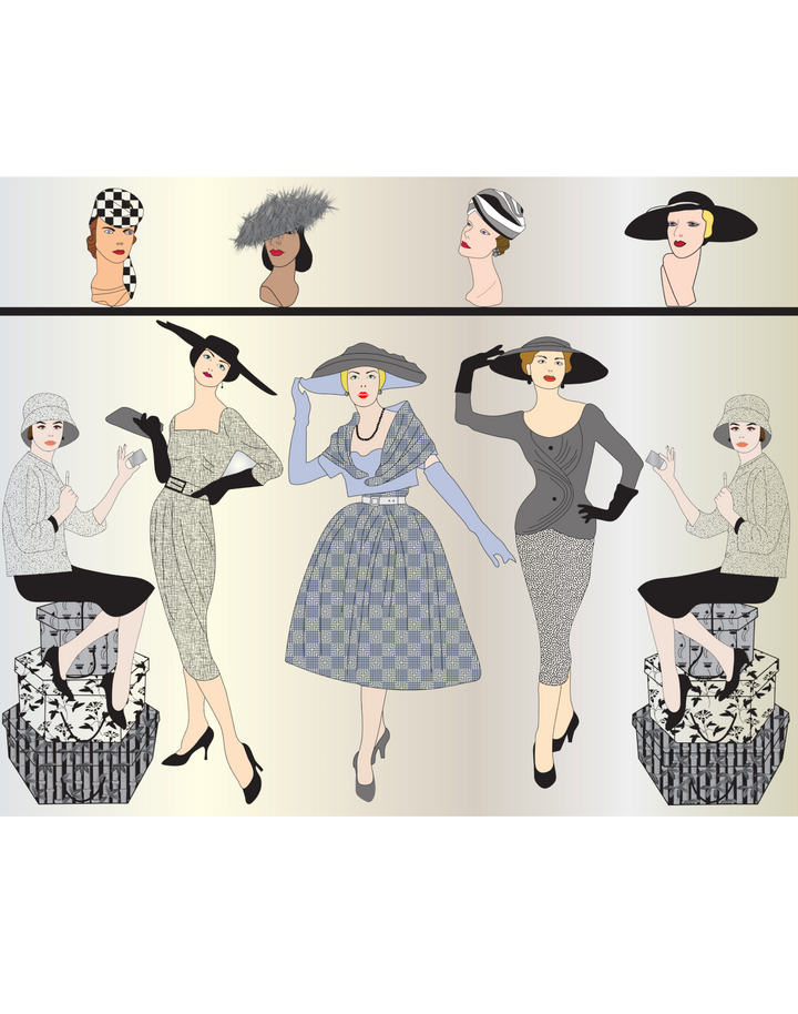 Fifties Fashion, Grey