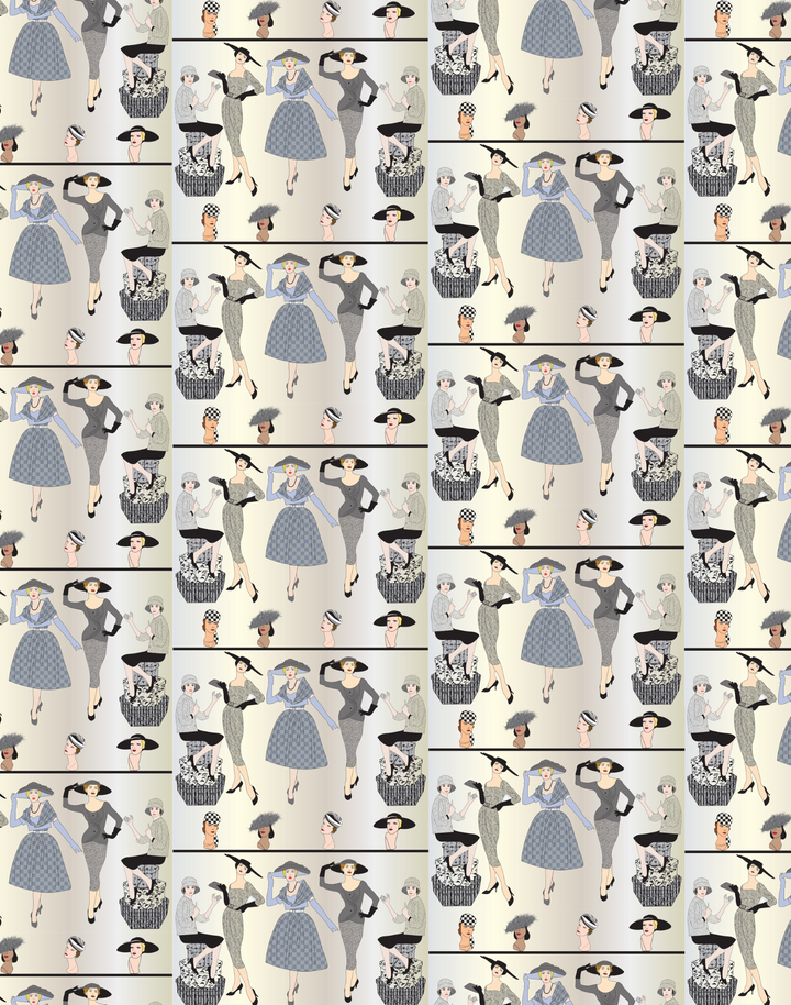 Fifties Fashion, Grey