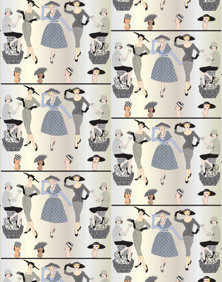Fifties Fashion, Grey