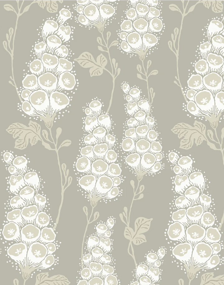 Flora Linen Fabric, Sandstone