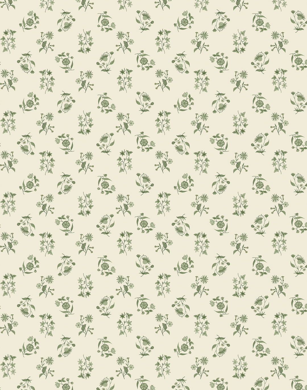 Floral Cascade Grasscloth, Gentle Fawn WPLN0156