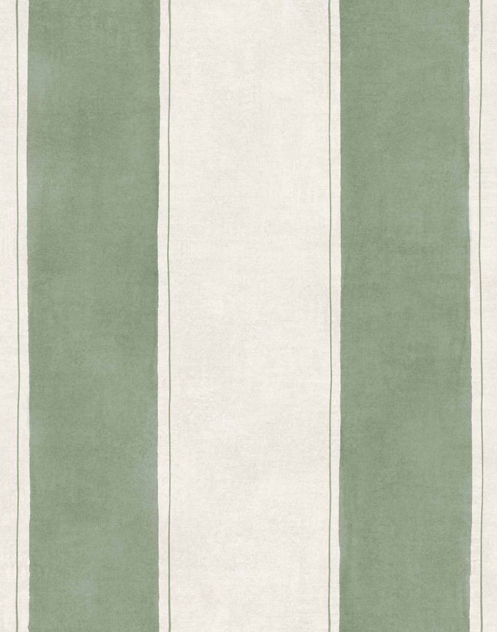 Florentine Stripe, Sage D00113