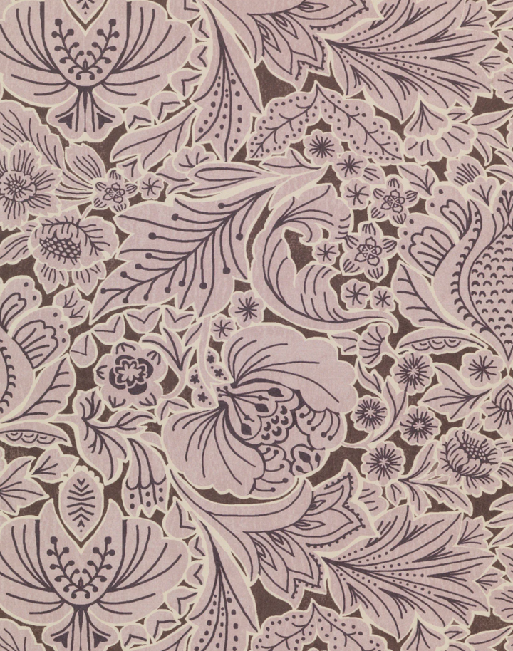 Folk Floral, Lilac