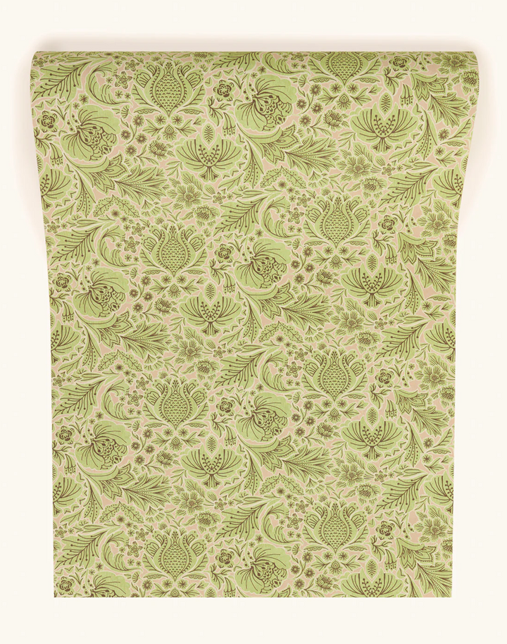 Folk Floral, Pistachio