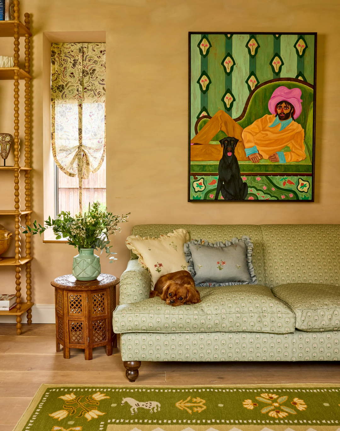 Folly, Barley - Linen Fabric