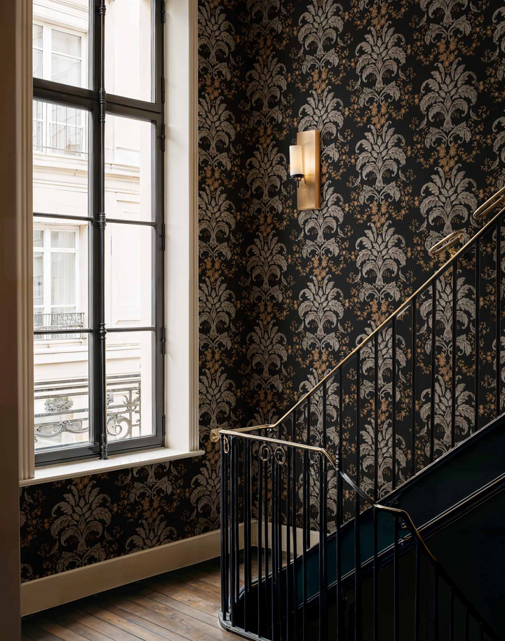 French Damask, Onyx D00135