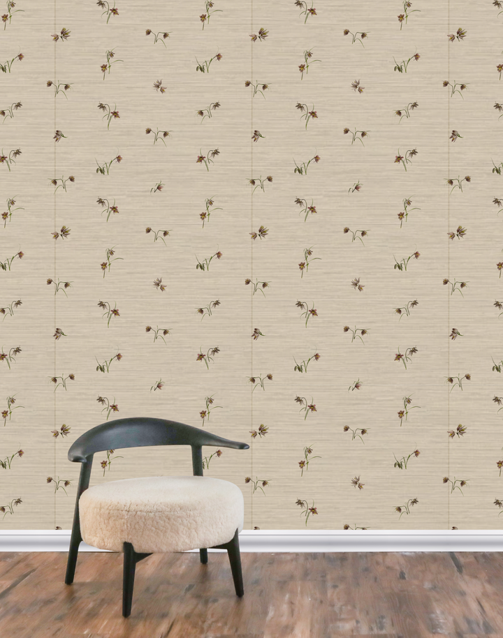Fritillaria Grasscloth, Sand