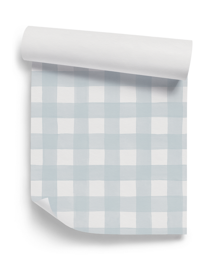 Gingham, Blue