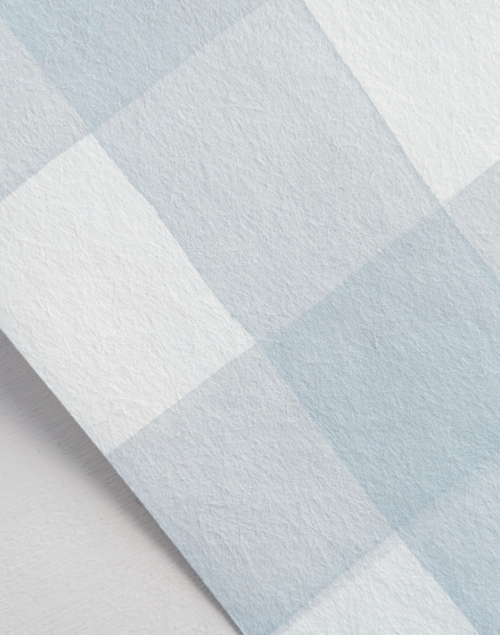 Gingham, Blue