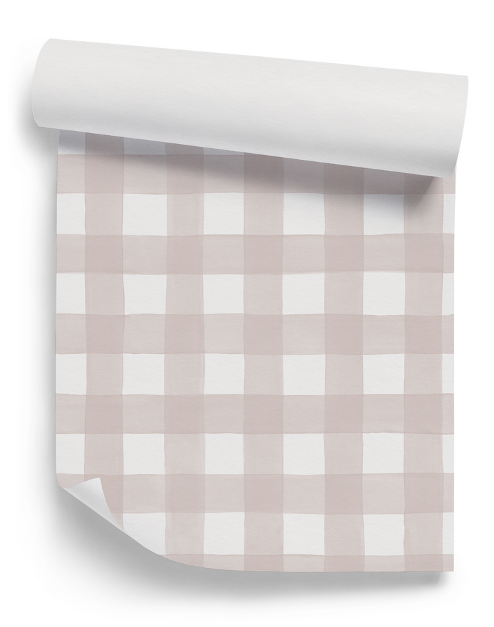 Gingham, Brown