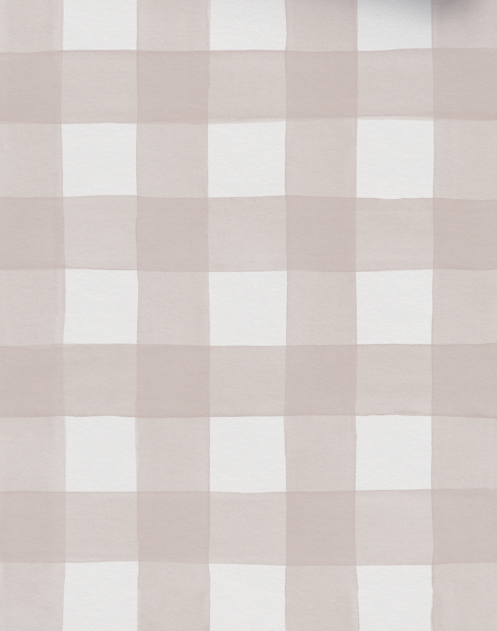 Gingham, Brown