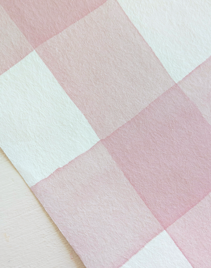 Gingham, Burgundy