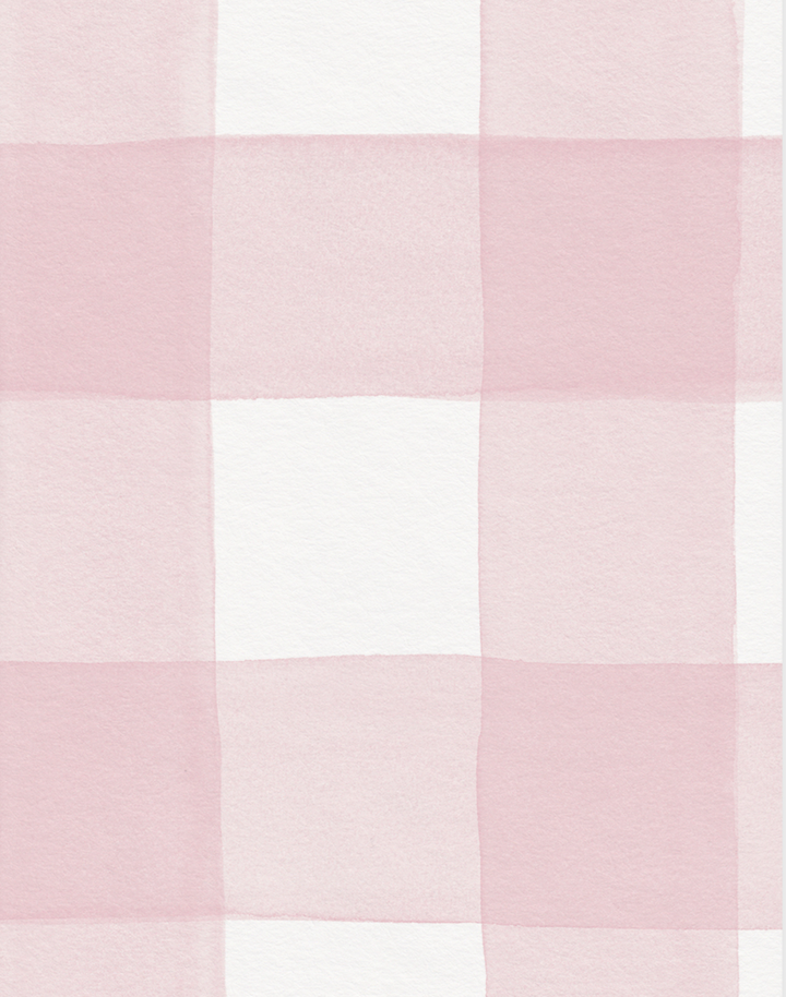 Gingham, Burgundy
