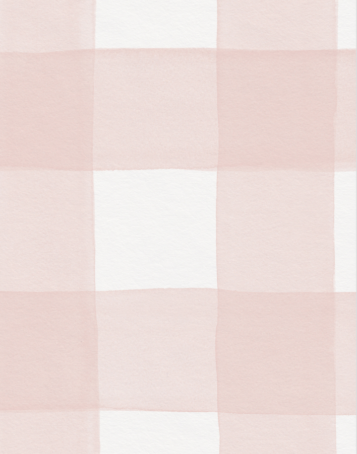 Gingham, Pink