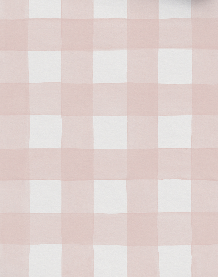 Gingham, Pink