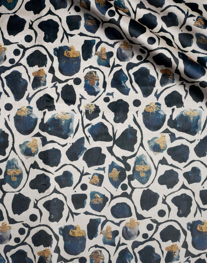 Giraffe Velvet Fabric, Mono