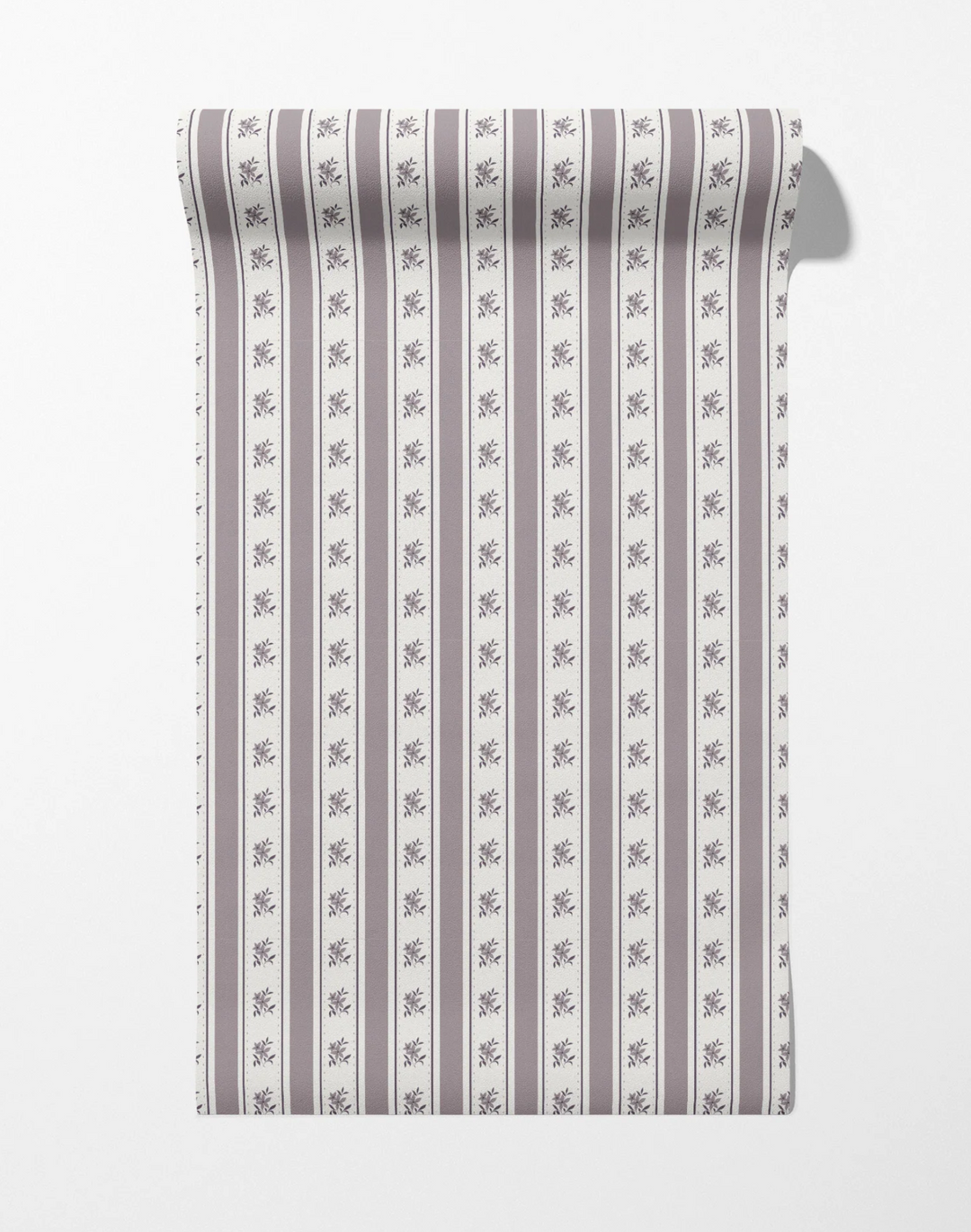 Glasshouse Stripe, Faded Mulberry