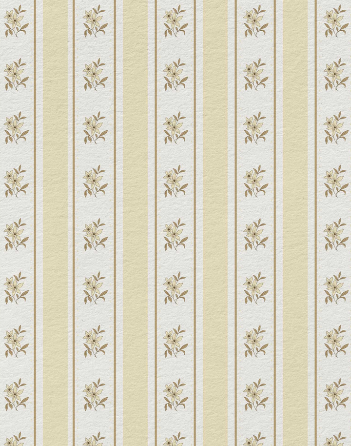 Glasshouse Stripe, Honey Cream