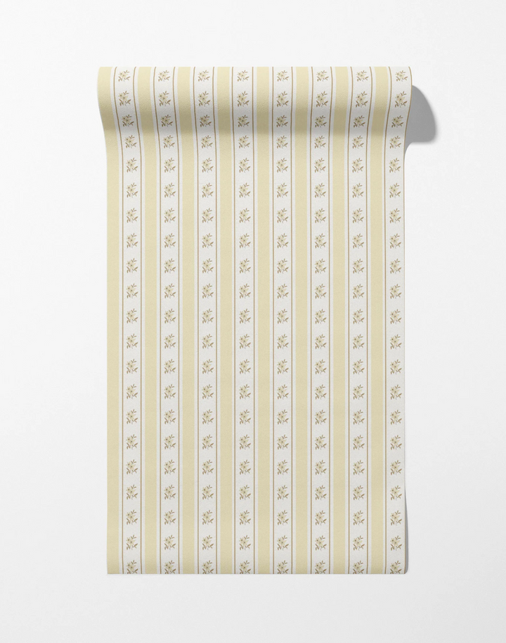 Glasshouse Stripe, Honey Cream