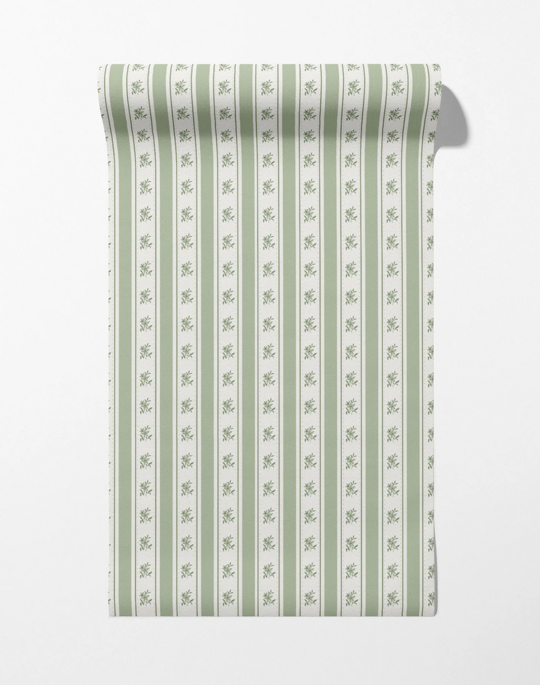 Glasshouse Stripe, Olive Feather
