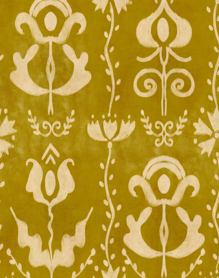Grandma's Stencil, Mustard