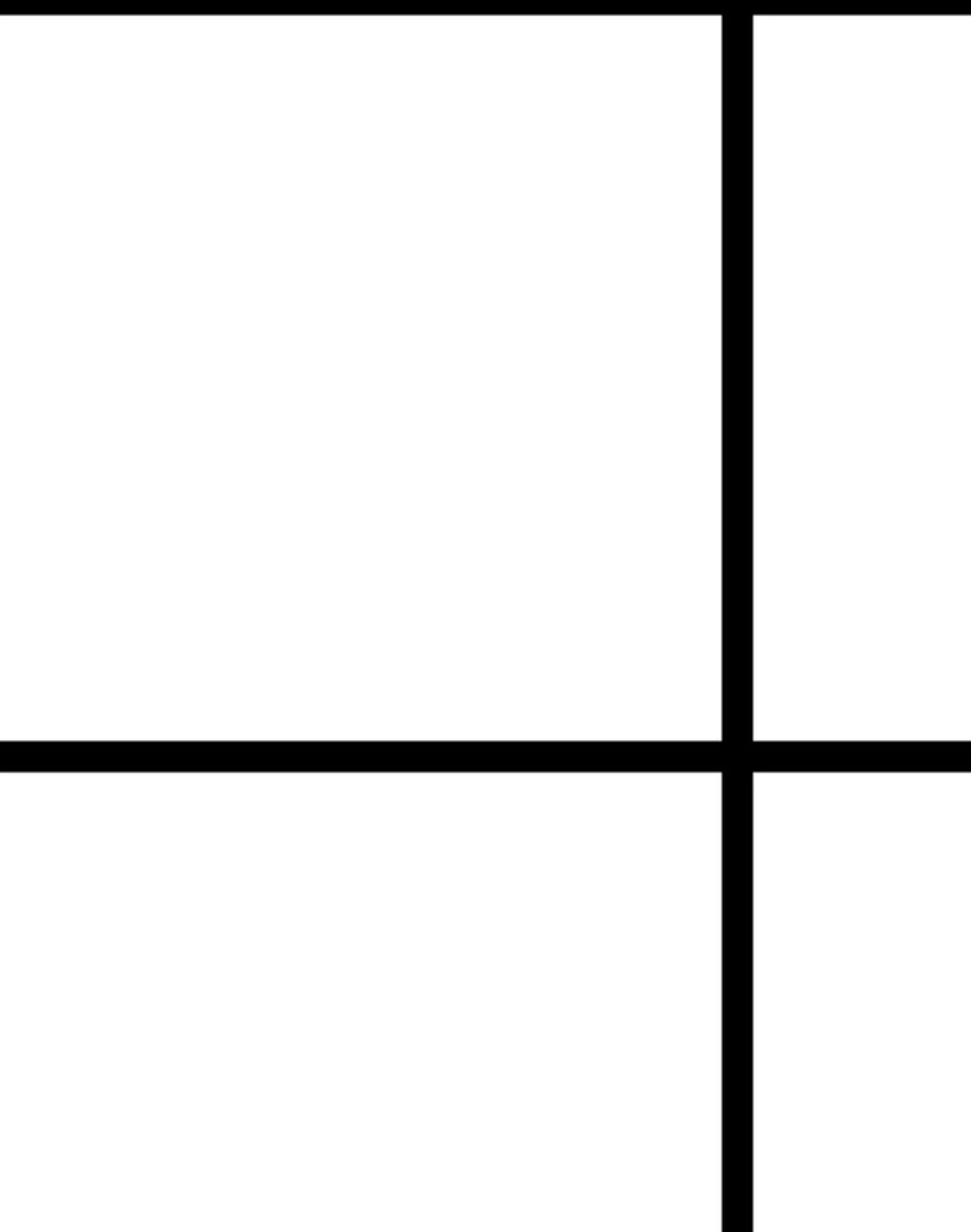 Grid - Large Bold, Line: Black | Background: White – The Pattern Collective