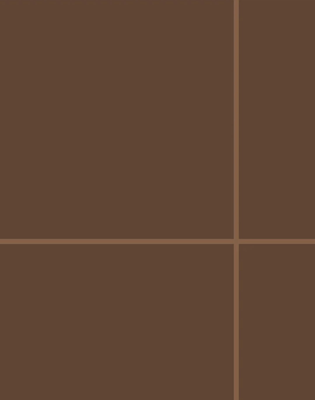 Grid - Large Thin, Line: Light Brown | Background: Brown