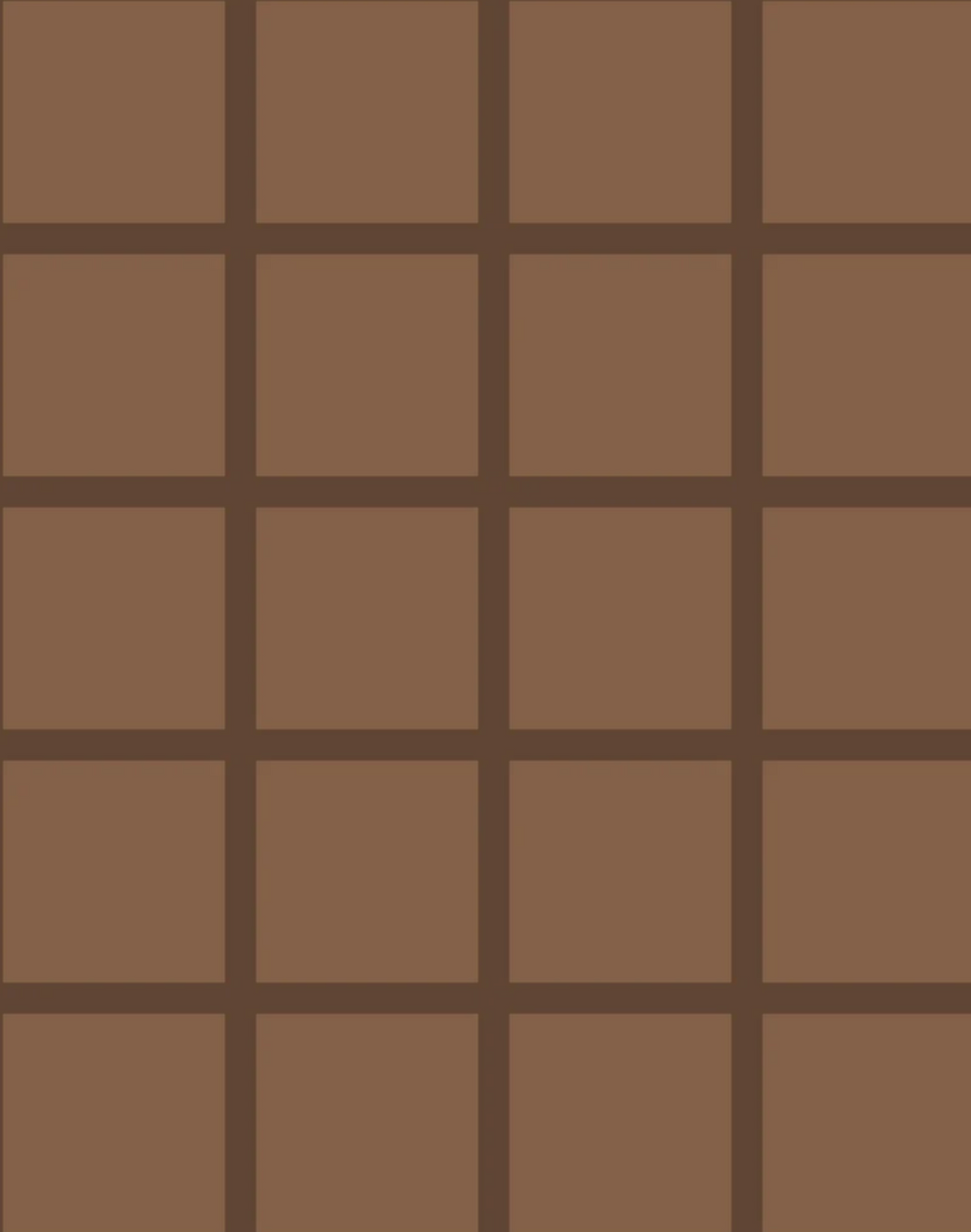 Grid - Small Bold, Line: Brown | Background: Light Brown