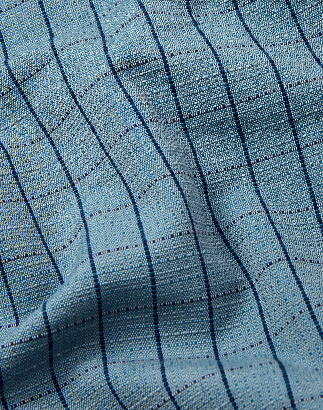 Grid Texture Fabric, Blue