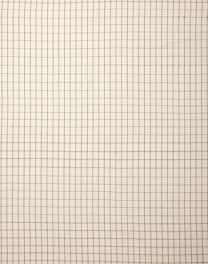 Grid Texture fabric, Cream