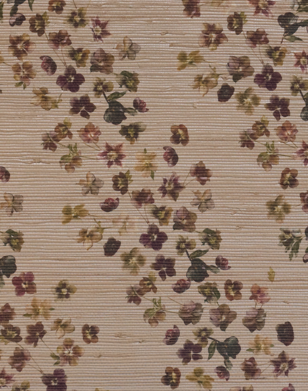 Hellebore Grasscloth, Clay