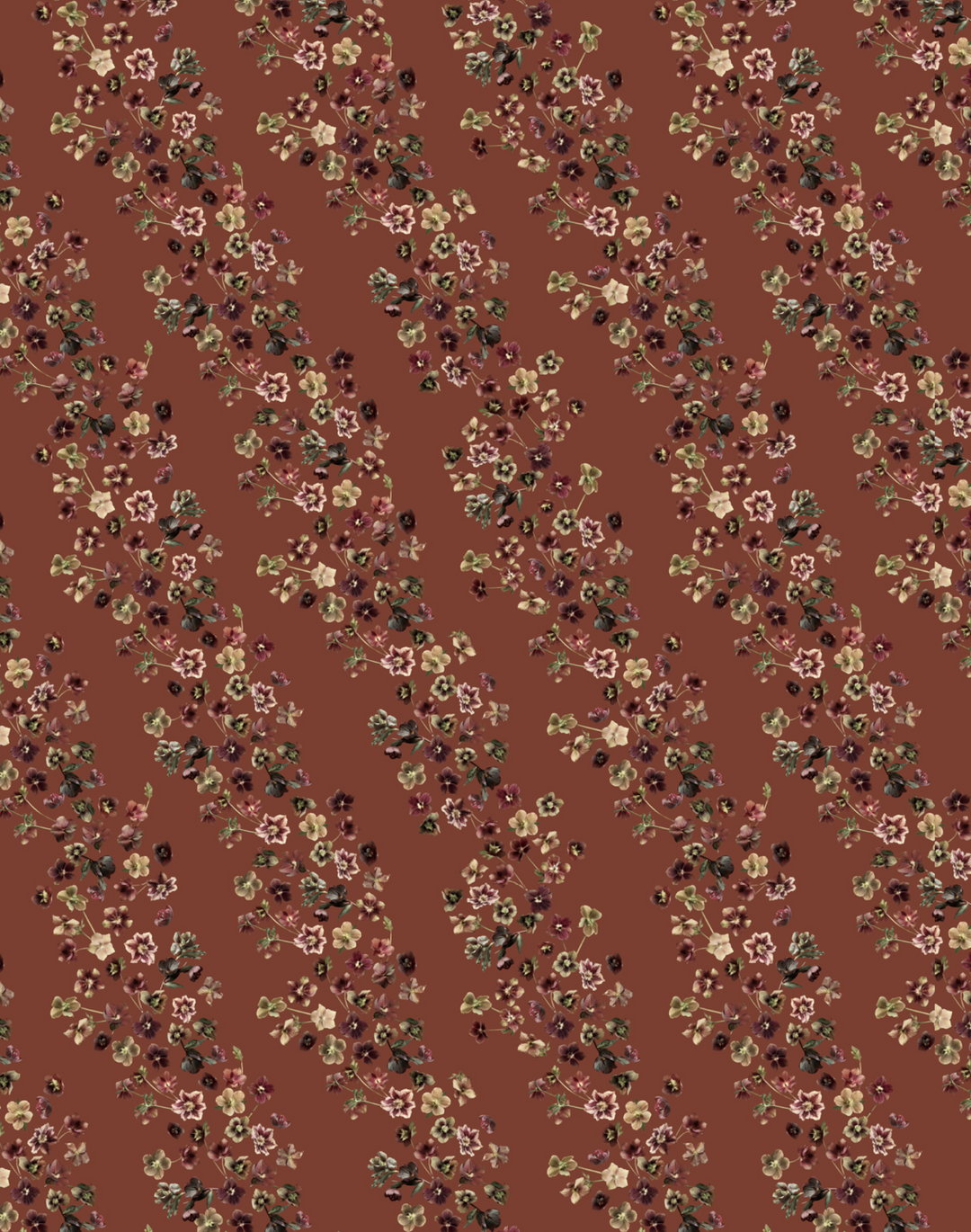 Hellebore Grasscloth, Copper
