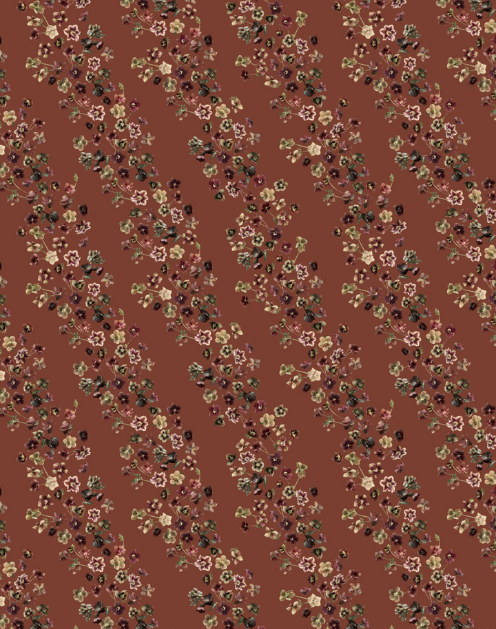 Hellebore Grasscloth, Copper