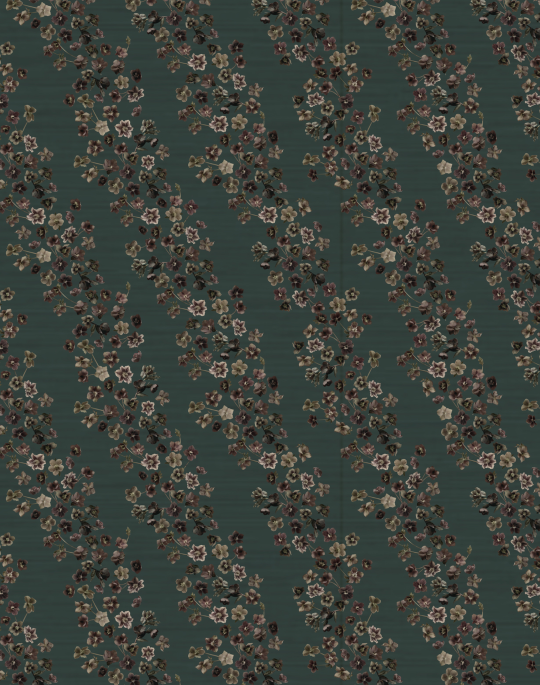 Hellebore Grasscloth, Juniper