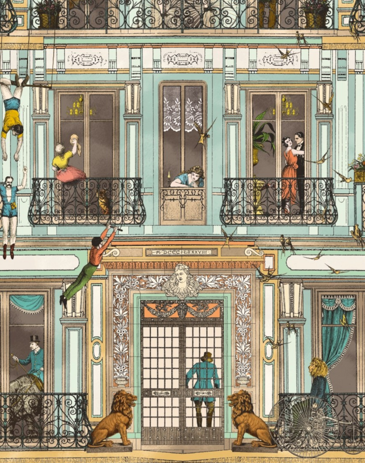 Heritage House, Antique Aqua