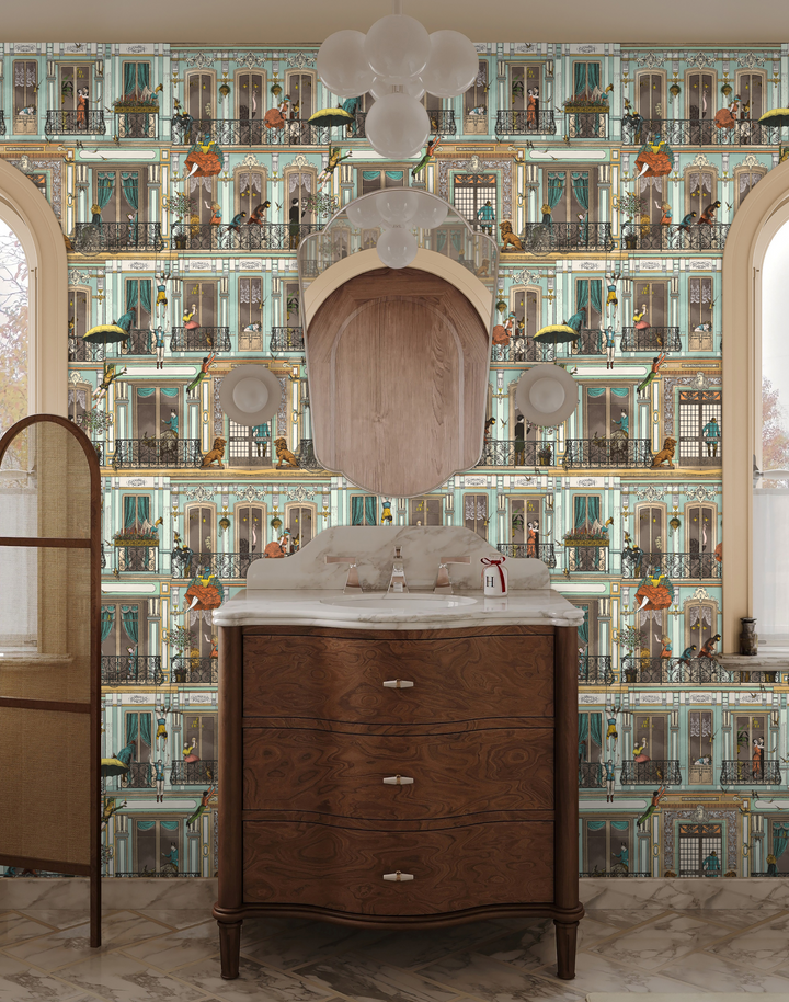 Heritage House, Antique Aqua