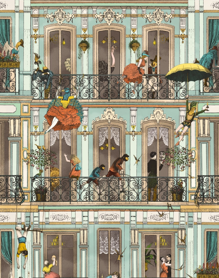 Heritage House, Antique Aqua