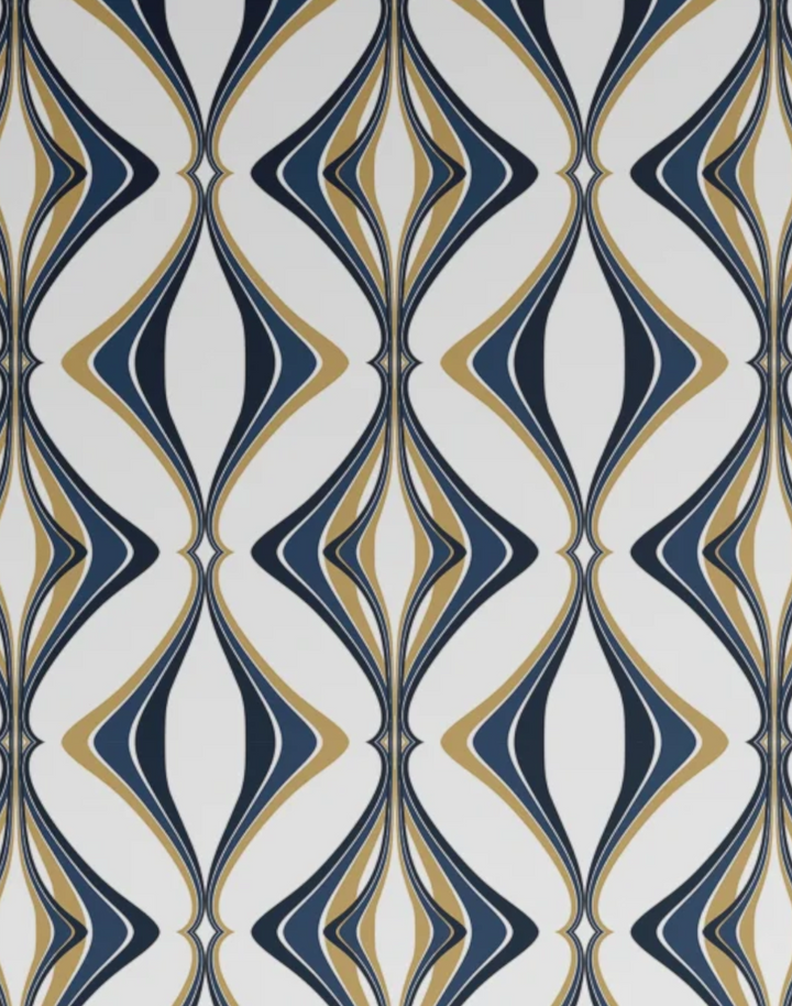 Hourglass, Teal Gold