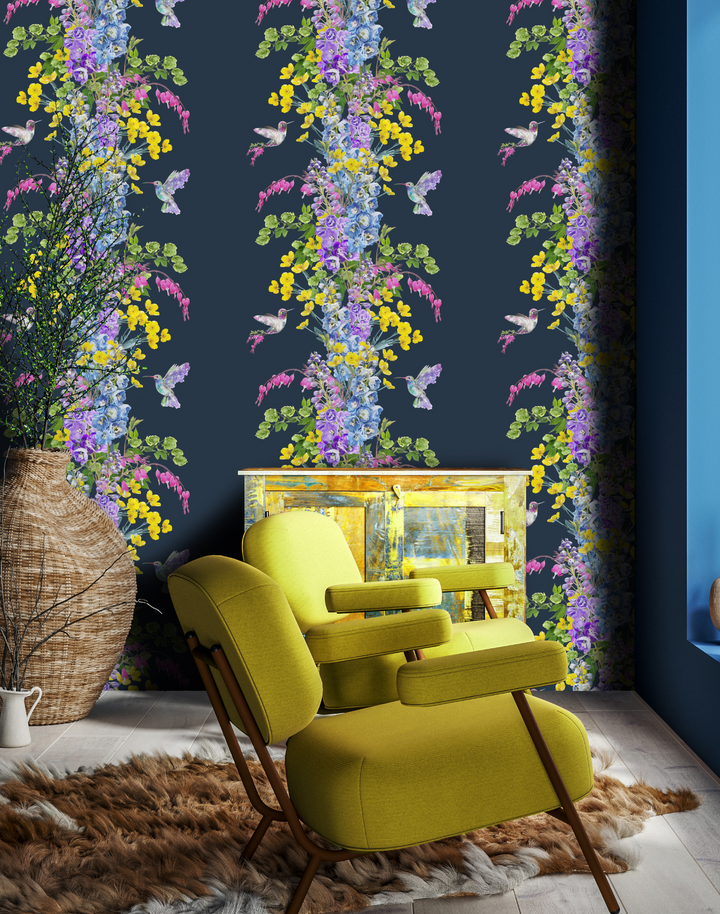 Hummingbird Full Color, Blue
