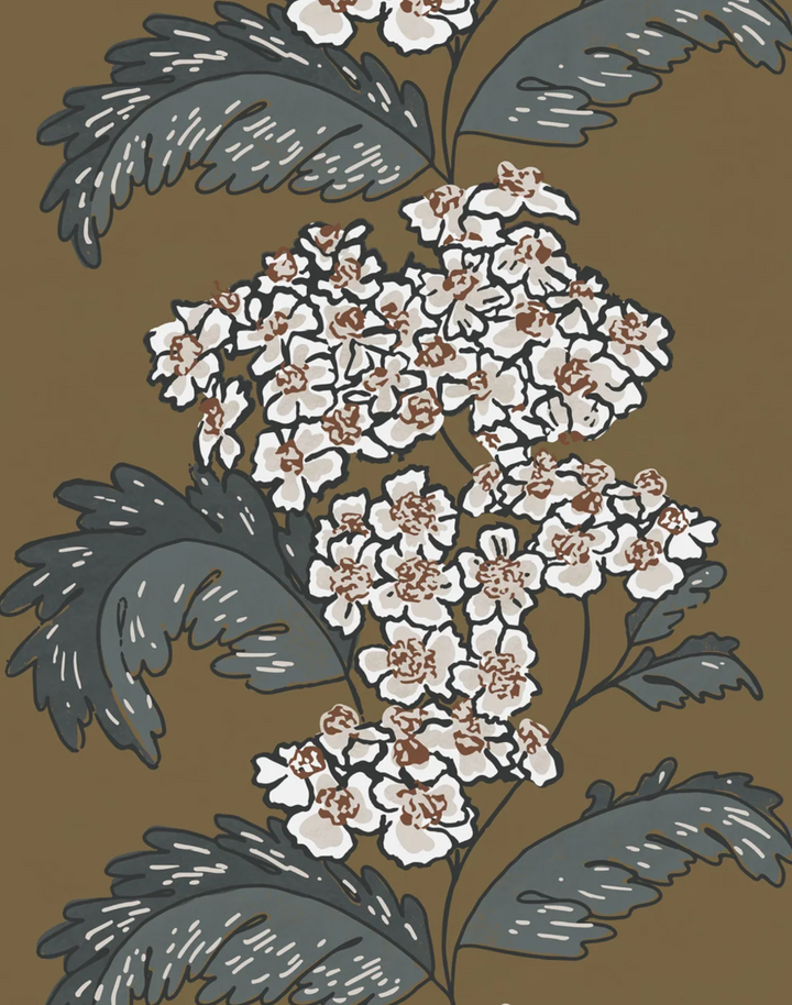 Hydrangeas, Brass