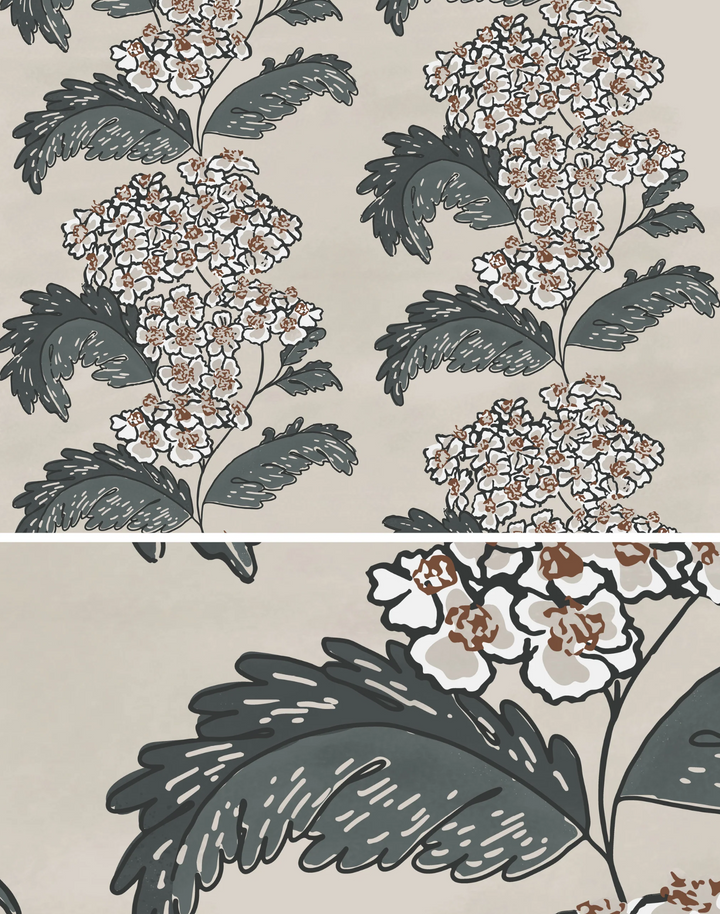 Hydrangeas, Oatmeal