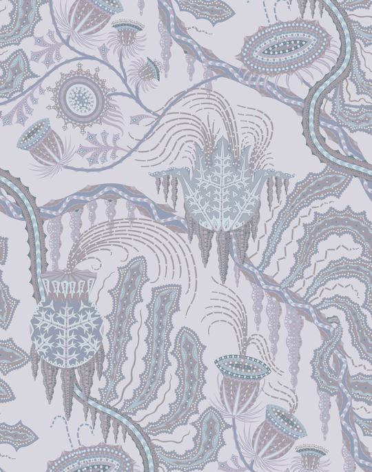 Ice Palace, Pink The Pattern Collective