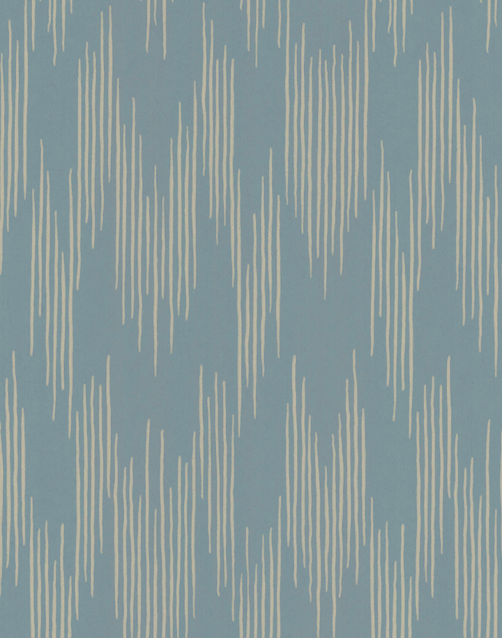 Ikat, Smokey Blue