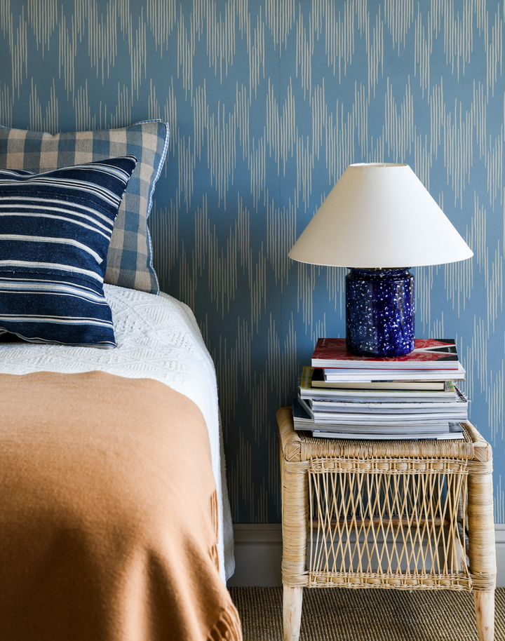 Ikat, Smokey Blue