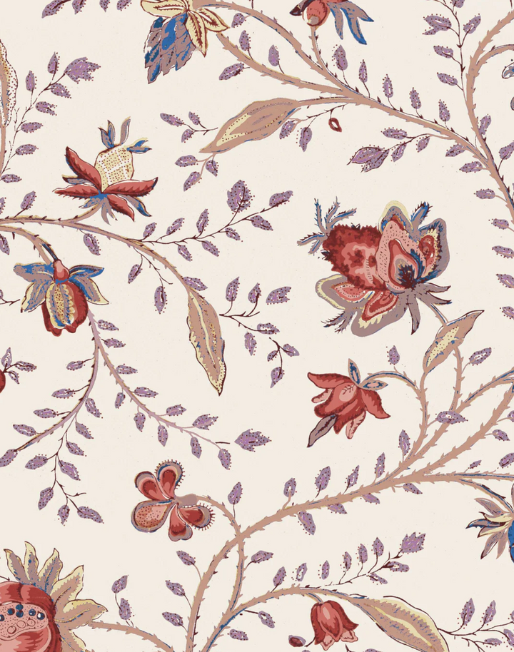 Indienne Floral, Peach